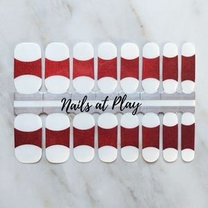 5 for $20 Nail Wraps- Sexy Frenchie (transparent)